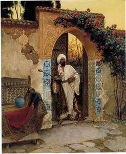 unknow artist Arab or Arabic people and life. Orientalism oil paintings 10 Spain oil painting art